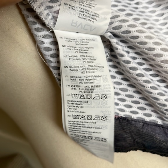 RVCA Sz S VA Sports Ripstop Cropped Windbreaker Jacket - Picture 10 of 12